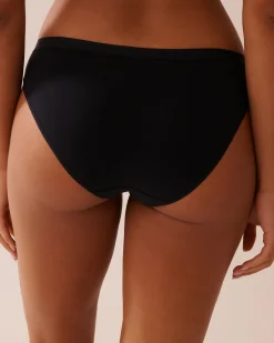 la Vie en Rose Cotton Panties|Bikini>Cotton Bikini Panty Black