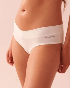 la Vie en Rose Cotton Panties|Hiphugger>Cotton Hiphugger Panty White