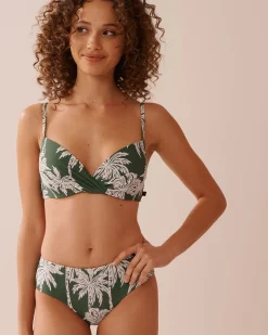 la Vie en Rose Bottoms></noscript>Hipster Bikini Bottom Khaki Palm