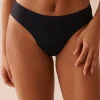la Vie en Rose Period Panties|Thong>Light Absorbency Lace Detail Thong Period Panty Black