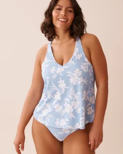 la Vie en Rose A Splashing Escape|Tankinis>Racerback Tankini Top Lily Garden