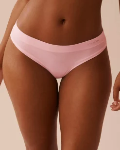 la Vie en Rose Thong>Modal Thong Panty Pink