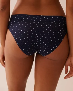 la Vie en Rose Bikini>Perfect Fit Bikini Panty Navy Blue/Polka Dot