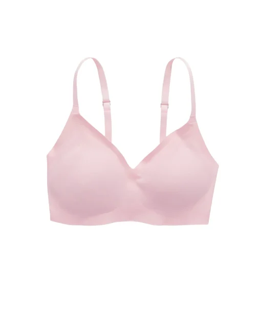 la Vie en Rose Summer Bras|Wireless>Push-up Lounge Bralette Pink